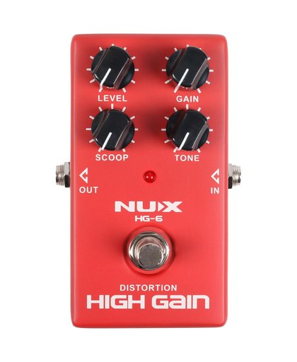 NUX HG-6 Modern High Gain Distortion pedaal