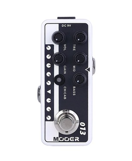 Mooer Micro Preamp 013 Matchbox overdrive effectpedaal