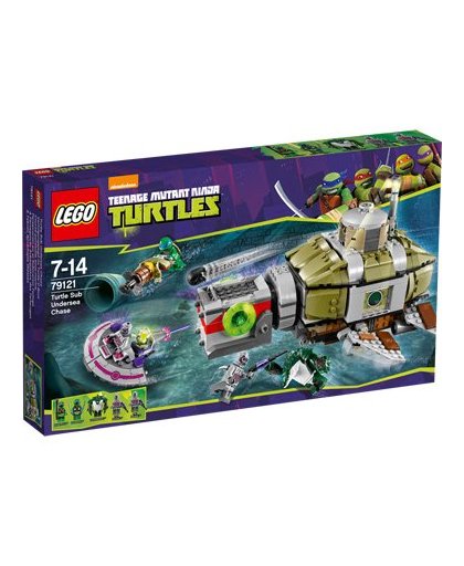 LEGO Turtles onderzeeër achtervolging 79121