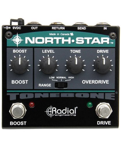 Radial Tonebone North Star overdrive effectpedaal