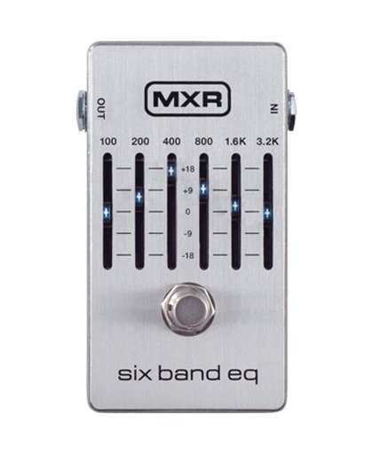 MXR M109S Six Band EQ equalizer effectpedaal