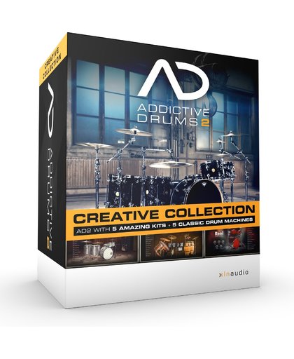 XLN Audio Addictive Drums 2 Creative Bundle virtuele drums