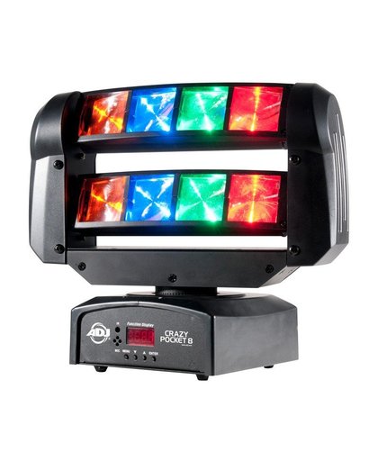 American DJ Crazy Pocket 8 LED movinghead lichteffect