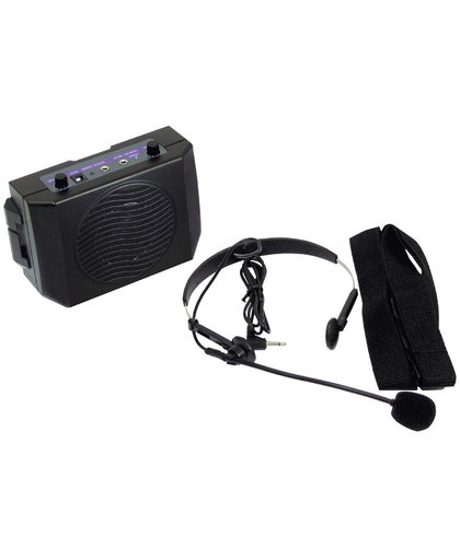 Omnitronic BHD-02 headset-microfoon met heupband-speaker