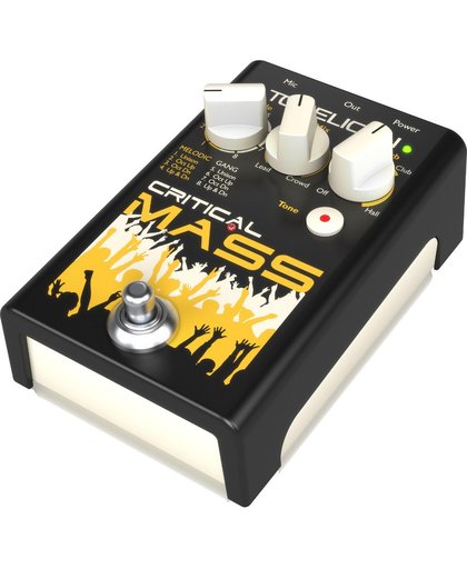 TC Helicon Critical Mass zang-effectpedaal