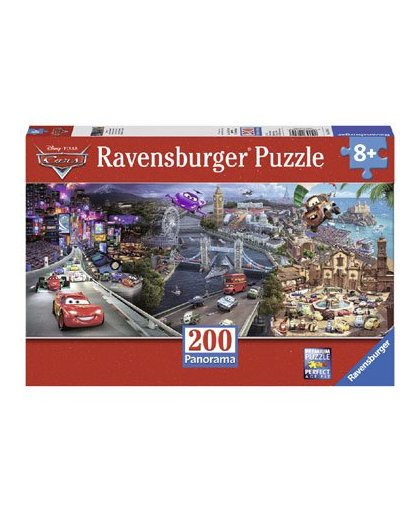 Ravensburger Disney Cars panorama puzzel - 200 stukjes