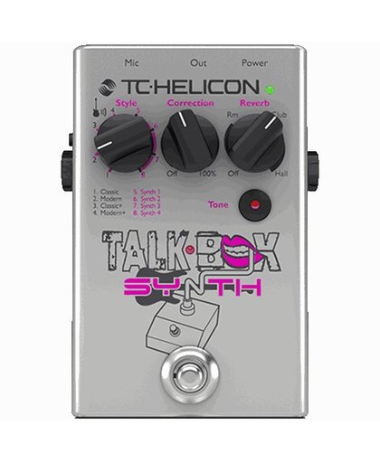 TC Helicon Talkbox Synth zang-gitaareffect