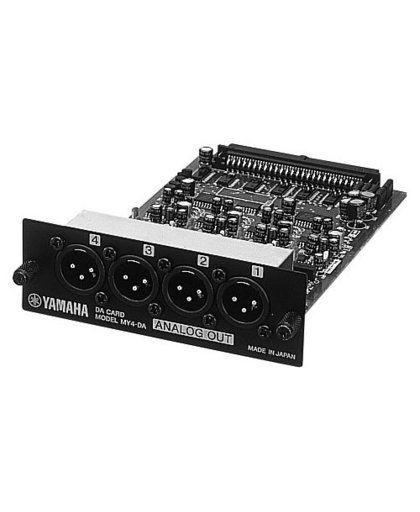 Yamaha MY4DA vier kanaals XLR uitgangen voor digitale mixers