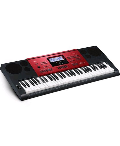 Casio CTK-6250 61toetsen USB Zwart, Rood MIDI toetsenbord