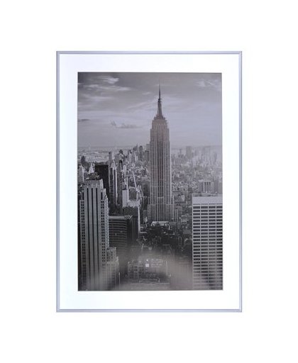 Henzo fotolijst Manhattan - 50 x 70 cm - zilverkleurig