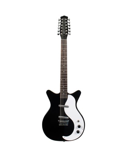 Danelectro DC59 Black 12-snarige elektrische gitaar