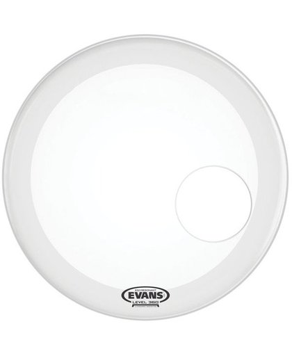 Evans BD18RSW EQ3 Reso Smooth White bassdrumvel 18 inch