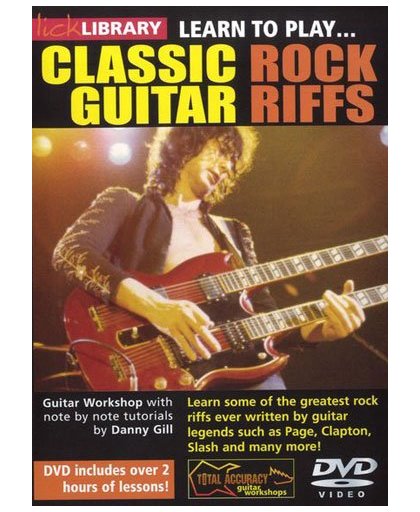 Hal Leonard Lick Library 20 Classic Rock Riffs