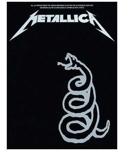Hal Leonard Metallica The Black Album