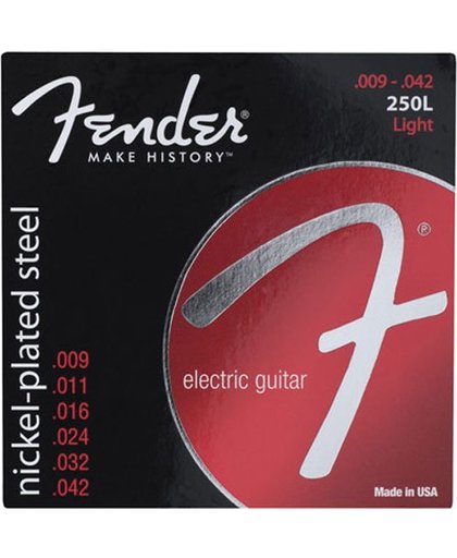 Fender Super 250L Light Nickel-Plated Steel Strings