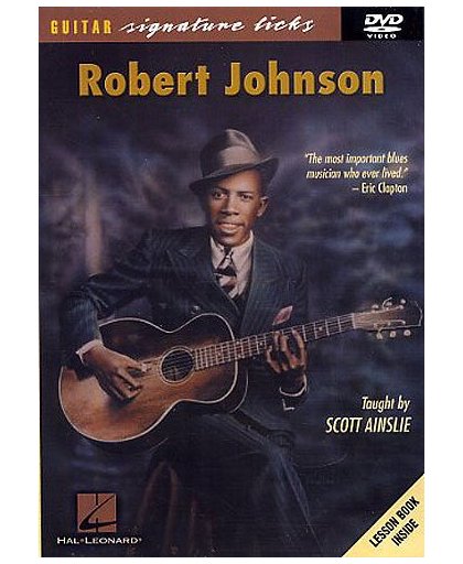 Hal Leonard Robert Johnson Guitar Signature Licks