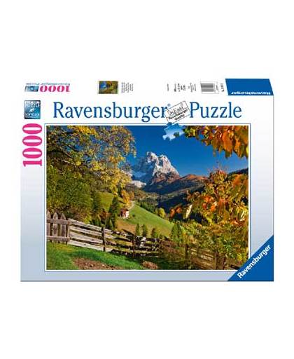 Ravensburger puzzel Monte Pelmo Dolomieten in Italië - 1000 stukjes