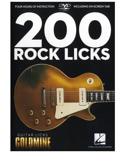 Hal Leonard Guitar Licks Goldmine 200 Rock Licks