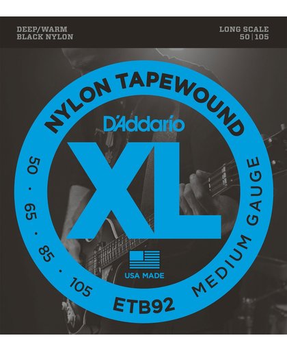 D'Addario ETB92 Tapewound Bass Medium 50-105