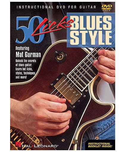 Hal Leonard 50 Licks Blues Style