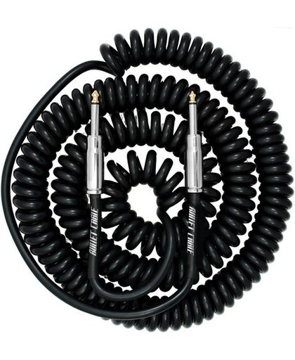Bullet Cable Coil Black 9 Meter Straight Straight