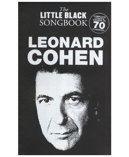Hal Leonard The Little Black Songbook Leonard Cohen