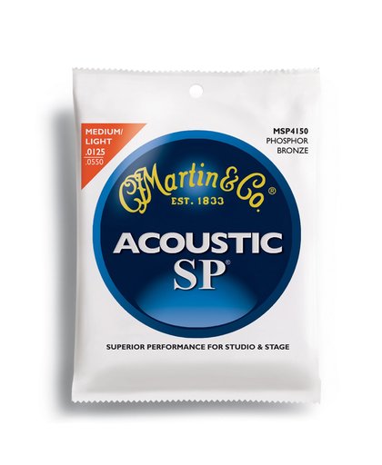Martin Strings MSP4150 Phosphor Bronze Acoustic Guitar Strings