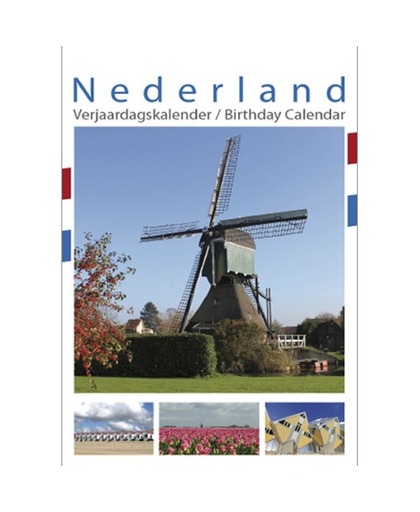 Nederland A4 verjaardagskalender