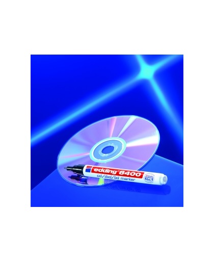 Edding e-8400 cd/dvd marker bl x10