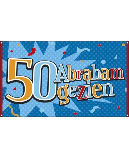 Abraham Polyester vlag 90x150 cm