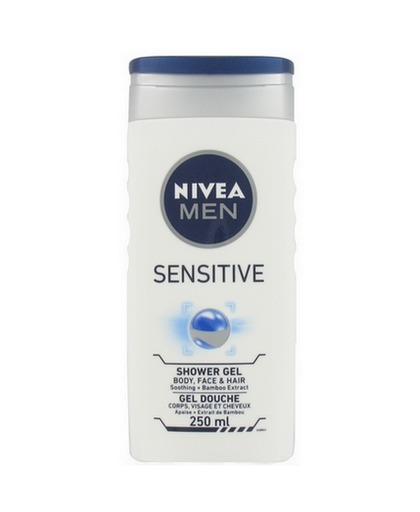 Nivea showergel 250ml men Sensitive