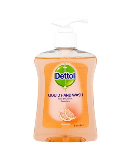 Dettol anti-bacterial Handwas 250ml Pomp