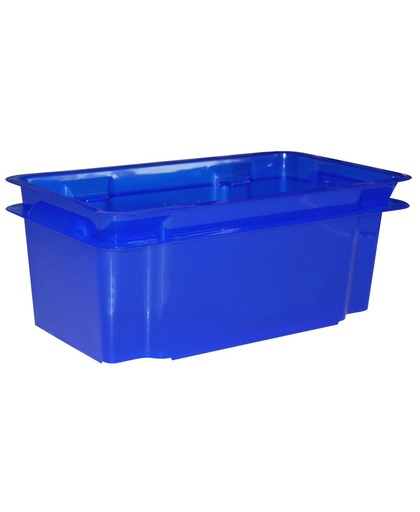 Allibert Crownest opbergbox blauw - 7 L