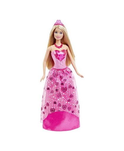 Barbie Fairytale Gem Fashion prinsespop