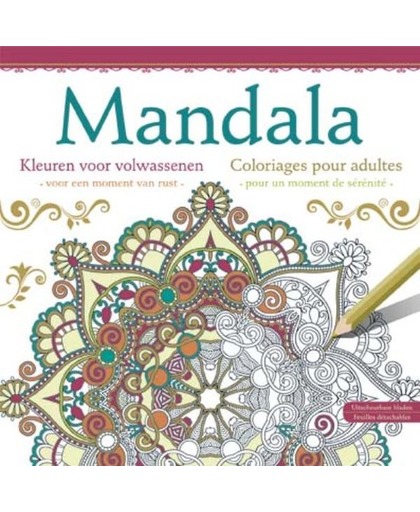 Deltas Mandala kleuren voor volwassenen