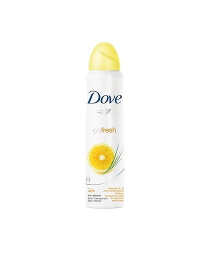 Dove deospray fresh grapefruit-en 150ml