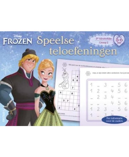 Deltas Oefenboek tellen (5-6jr) Frozen
