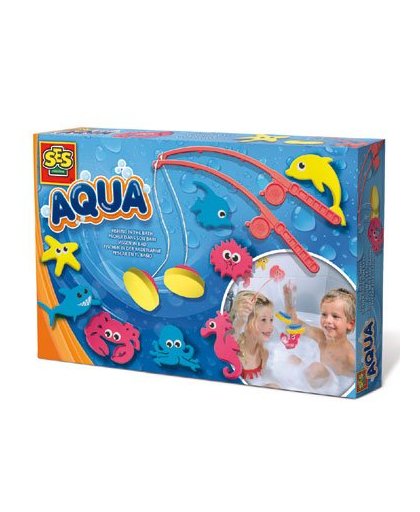 SES Aqua vissen in bad - multikleur