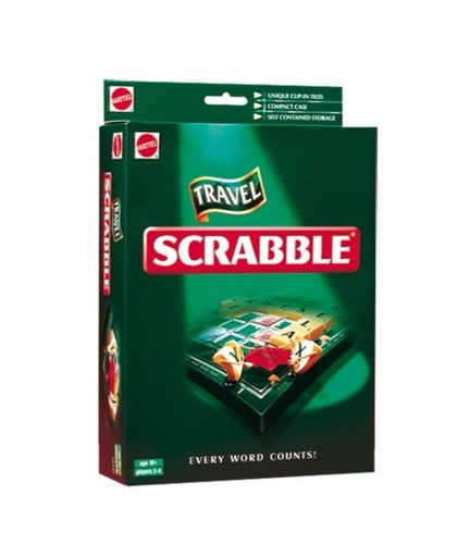 Mattel Scrabble Reisspel