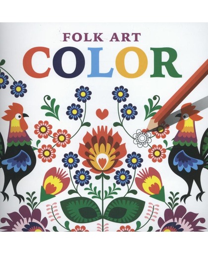 Deltas kleurboek Folk Art Color