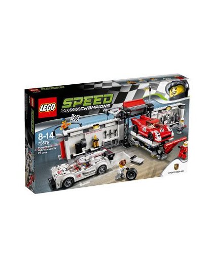LEGO Porsche 919 Hybrid en 917K pitstraat 75876