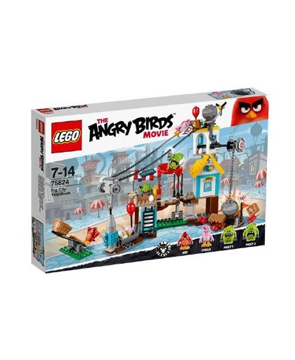 LEGO Angry Birds pig city sloopfeest 75824