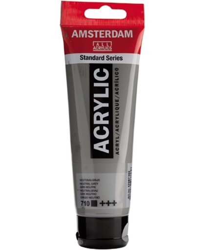 Amsterdam Standard acrylverf tube 120ml - Neutraalgrijs - dekkend
