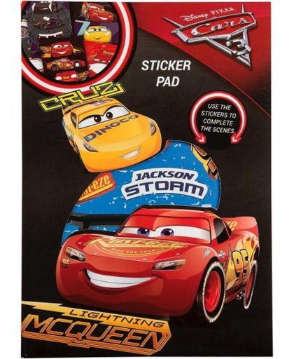 Disney stickerboek Cars 29,5 cm