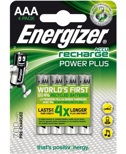 Energizer ENR Recharge Power Plus 700 AAA BP4