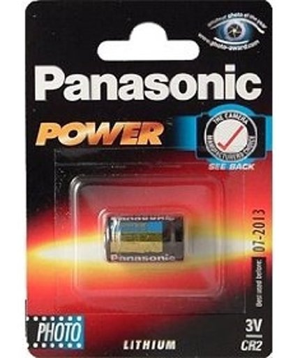 Panasonic Photo Lithium Battery CR-2 - 1 stuks