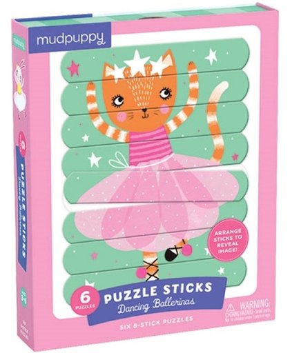 Mudpuppy Puzzel Sticks Dancing Ballerinas