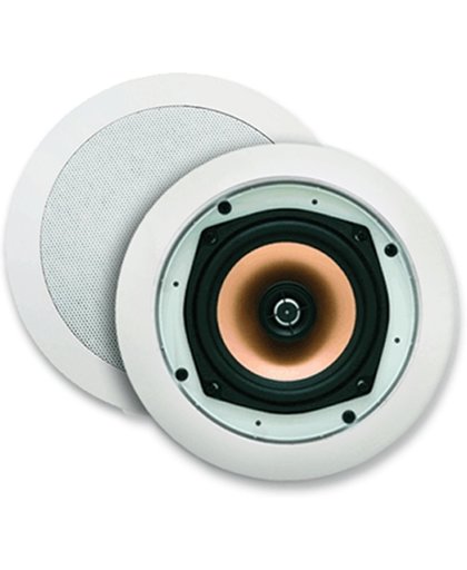 AquaSound Samba 80W inbouw speakerset à 2 stuks, wit - SPKSAMBA4055W