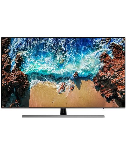 Samsung UE49NU8070 49'' 4K Ultra HD Smart TV Wi-Fi Zwart, Zilver LED TV