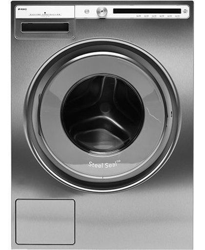 Asko W4086C.S Vrijstaand Voorbelading 8kg 1600RPM A+++ Roestvrijstaal wasmachine